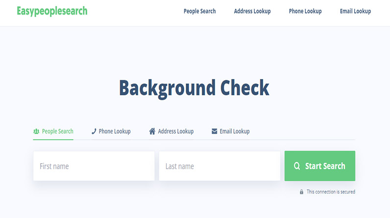 background check easy people search