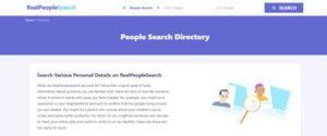 Steps To Use Real People Search